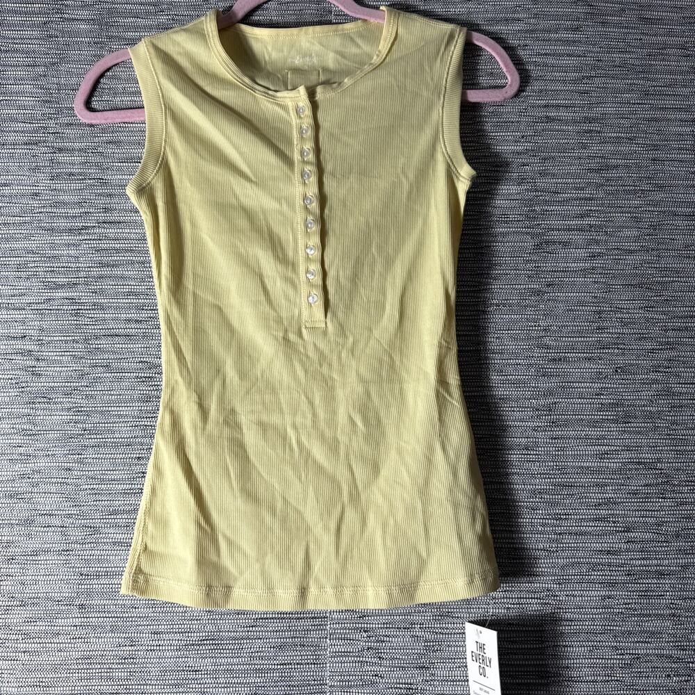 The Everly Co Notion Tank, Butter Yellow, Small